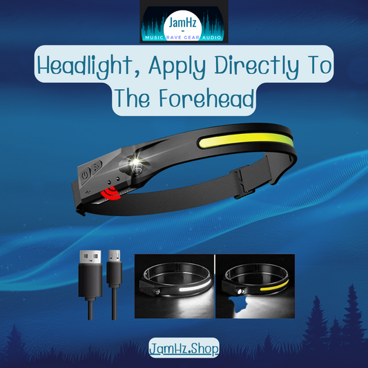 Headlight Apply Directly To The Forehead