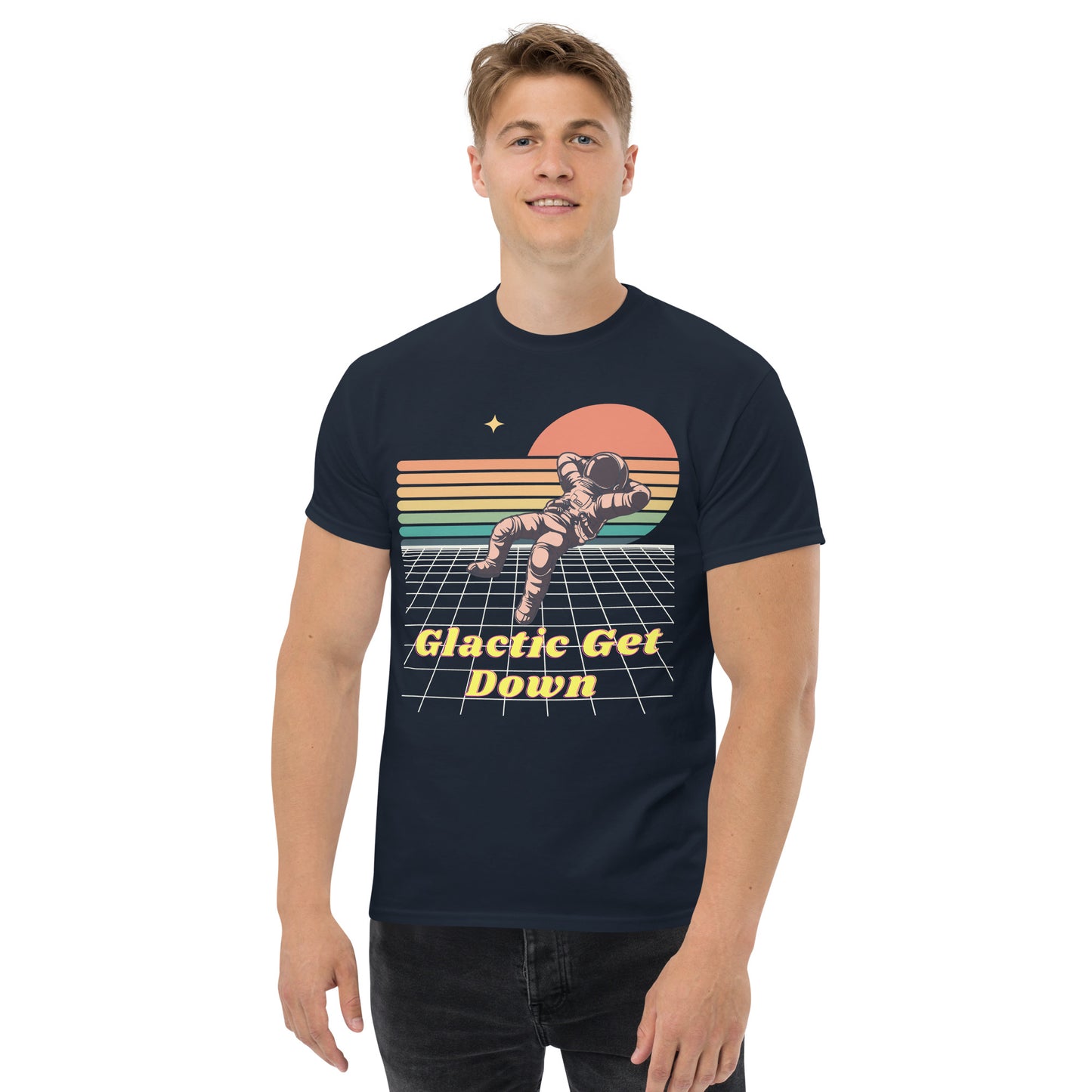 Men's classic tee - Galactic Get Down