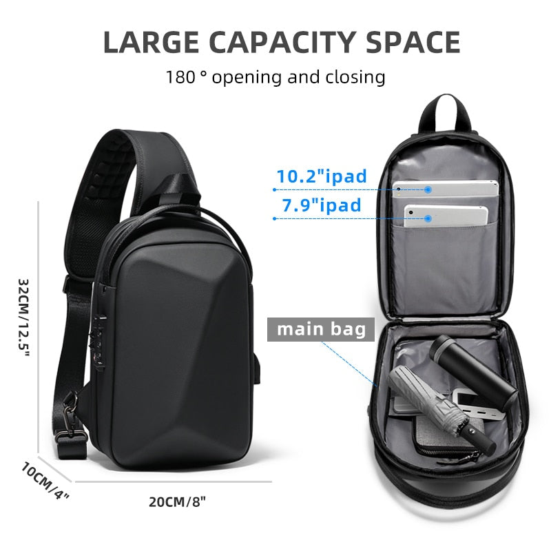 Large Capacity Space Sling Bag